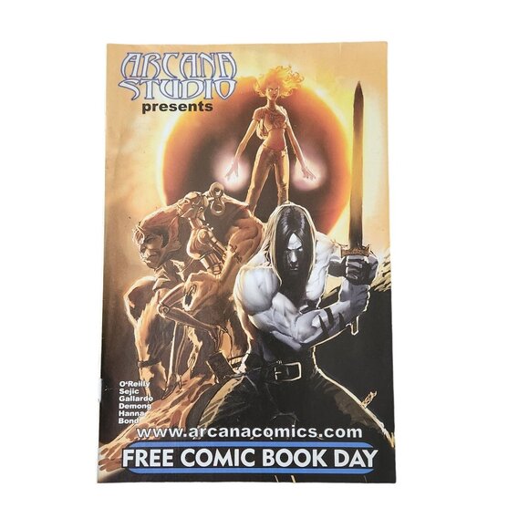 Arcana Studio Presents Free Comic Book Day 2007 Comic Book Bagged Boarded - Picture 1 of 2